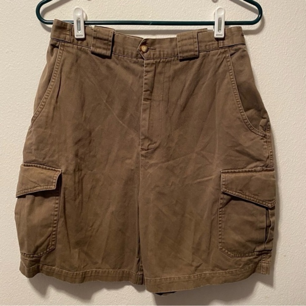 Express Jeans Shorts Women’s Size 9-10 Brown Cargo Pockets